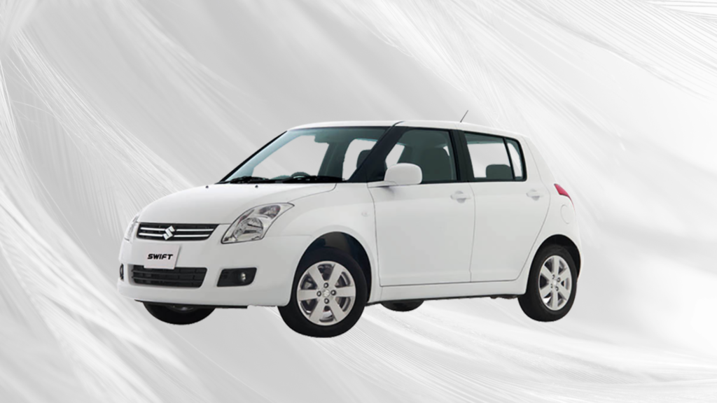 Suzuki Swift 1.3 Shogun als eerste auto